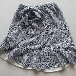 Self Tie Dalmatian Skirt